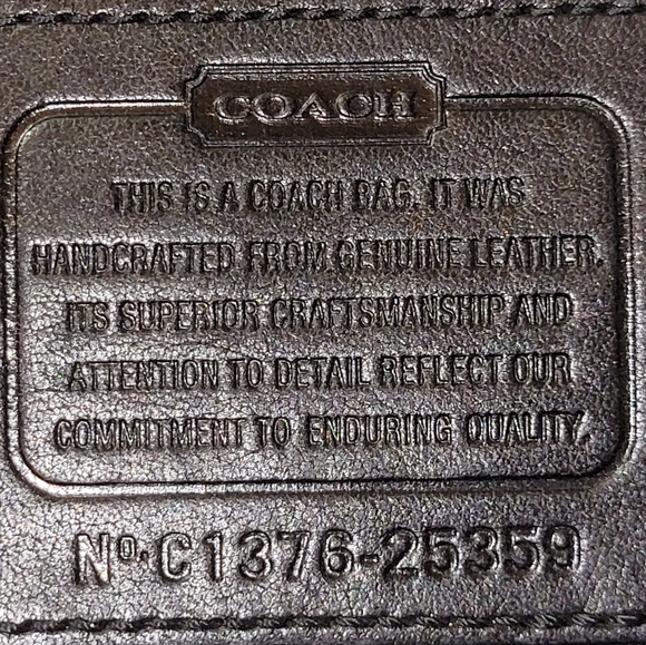 Coach handbag Leather, Black - Vintage Retail - Picture 6 of 15